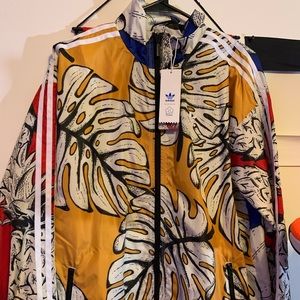 Adidas windbreaker jacket (small)